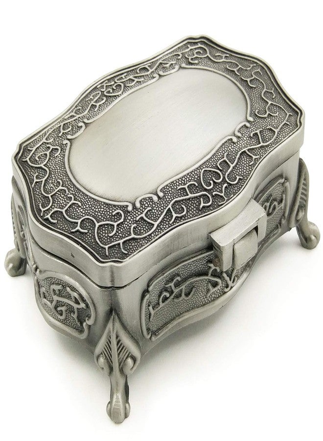 falado Wingostore Emboss Alloy Metal Music Box Wind Up and Golden Movement Music Box for Christmas/Birthday/Valentine's Day (EmbossAlloyPattern1YMSS, You are My Sunshine) - Image 3